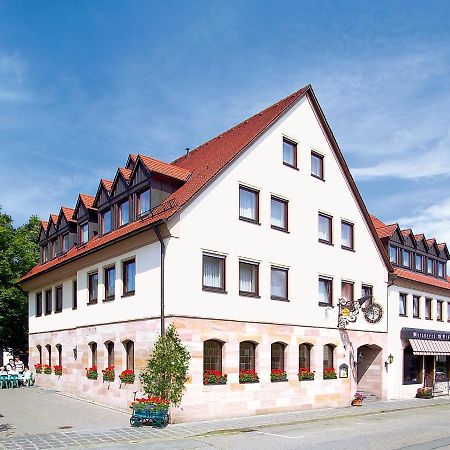 Bloedel Gasthof Gruener Baum Hotel Nuremberga Exterior foto